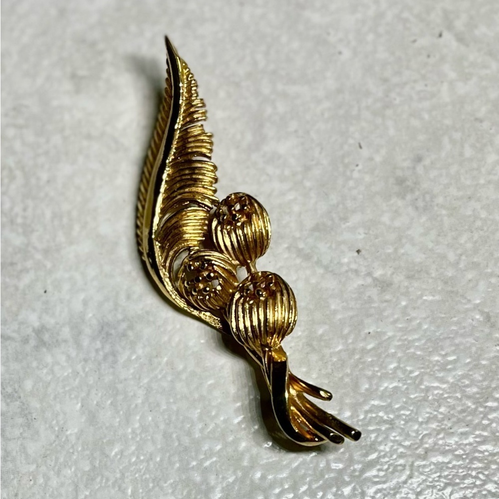 Vintage Robert Rose Floral Brooch